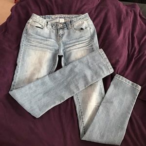 Light Wash Skinny Jeans