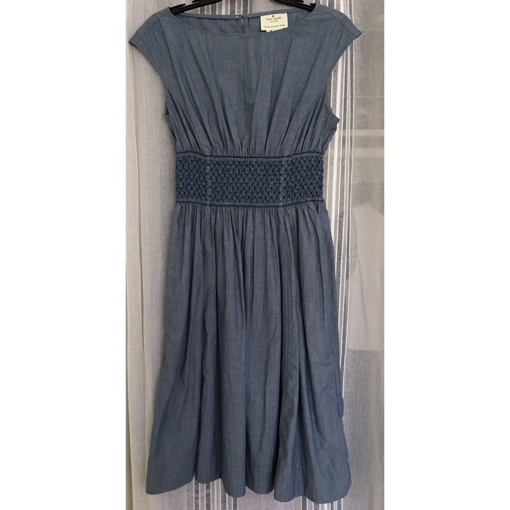 KATE SPADE NEW YORK chambray dress