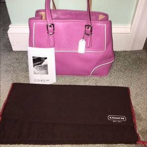 Pink Coach Bag