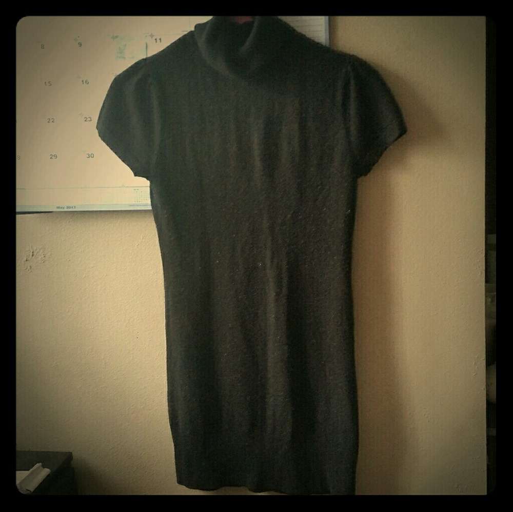 Black Turtleneck Tee