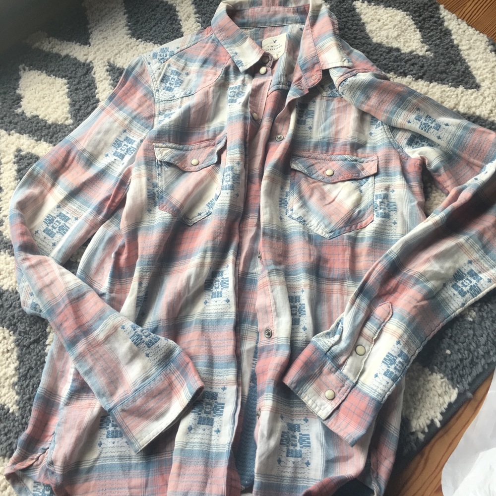 Vintage boyfriend button down