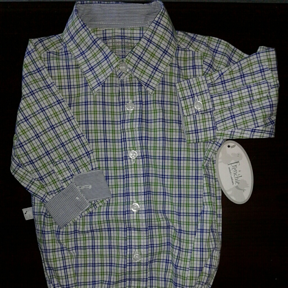 New Frenchie baby bodysuit