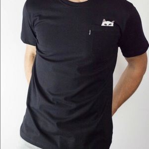 ripndip shirt cat in pocket