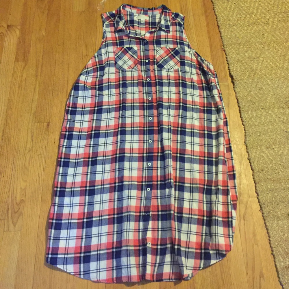 Long shirt dress