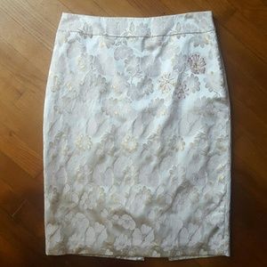 Banana Republic Soft Pink Silk Skirt
