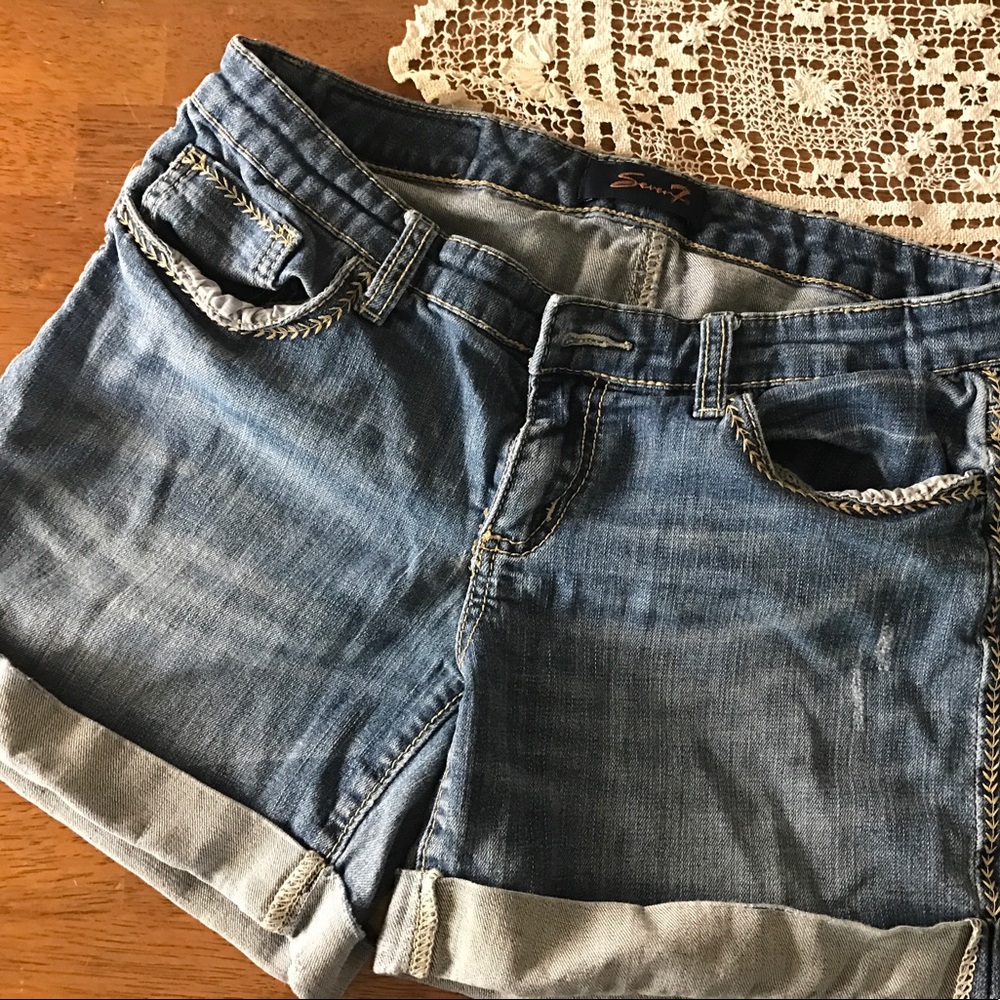 Seven Jean Shorts