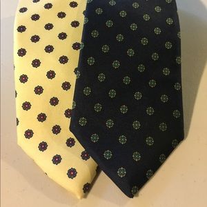 Vintage Neck Tie Set 100%Silk