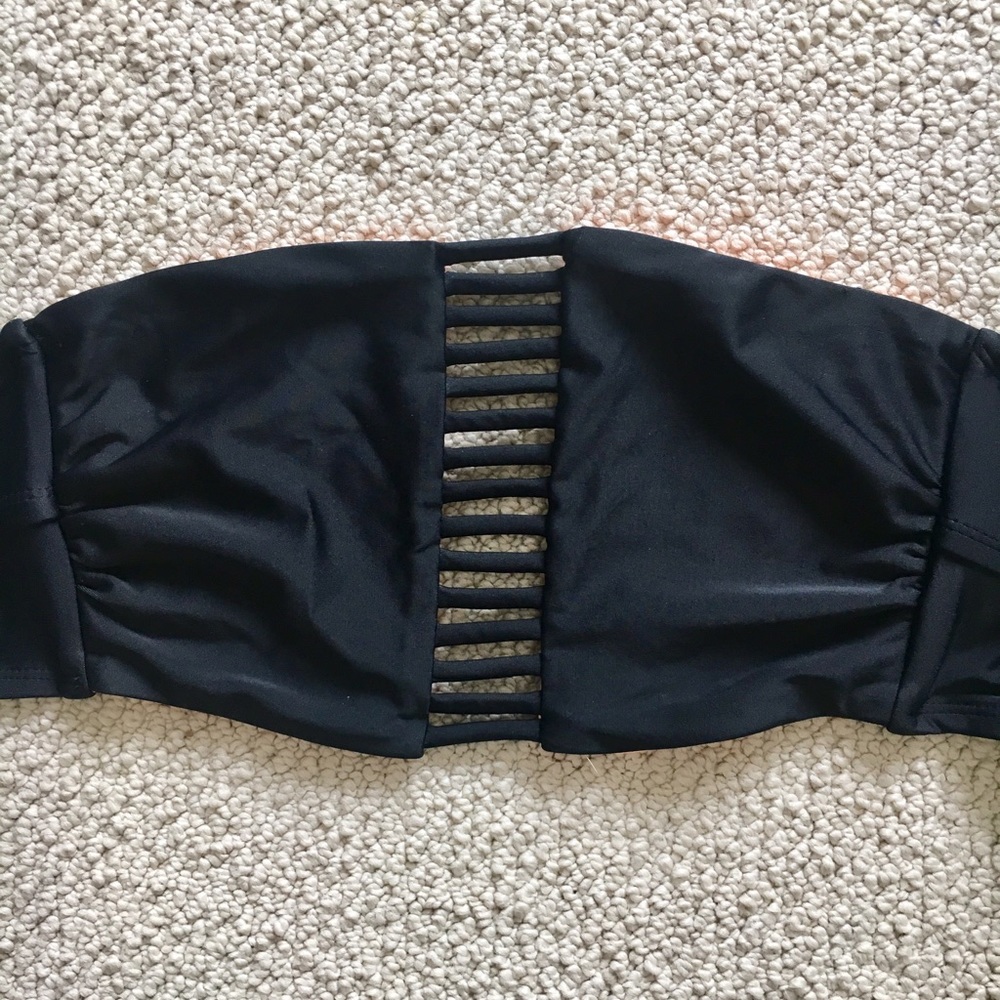 Strappy Bandeau Bikini Top