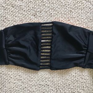 Strappy Bandeau Bikini Top