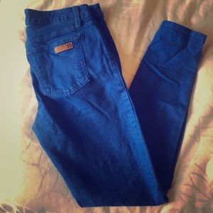 Joe's jeans blue skinnies.