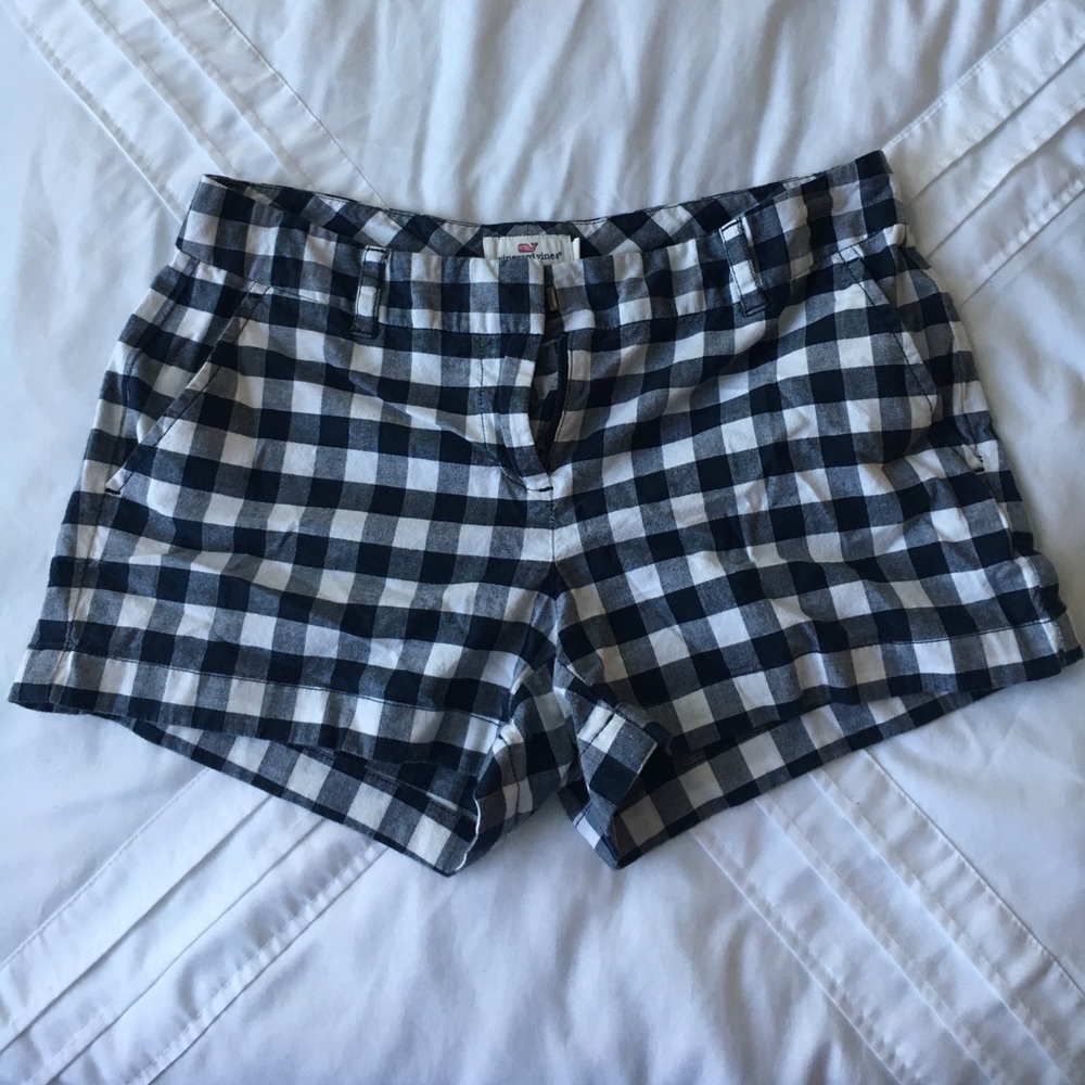 Gingham Vineyard Vines Shorts