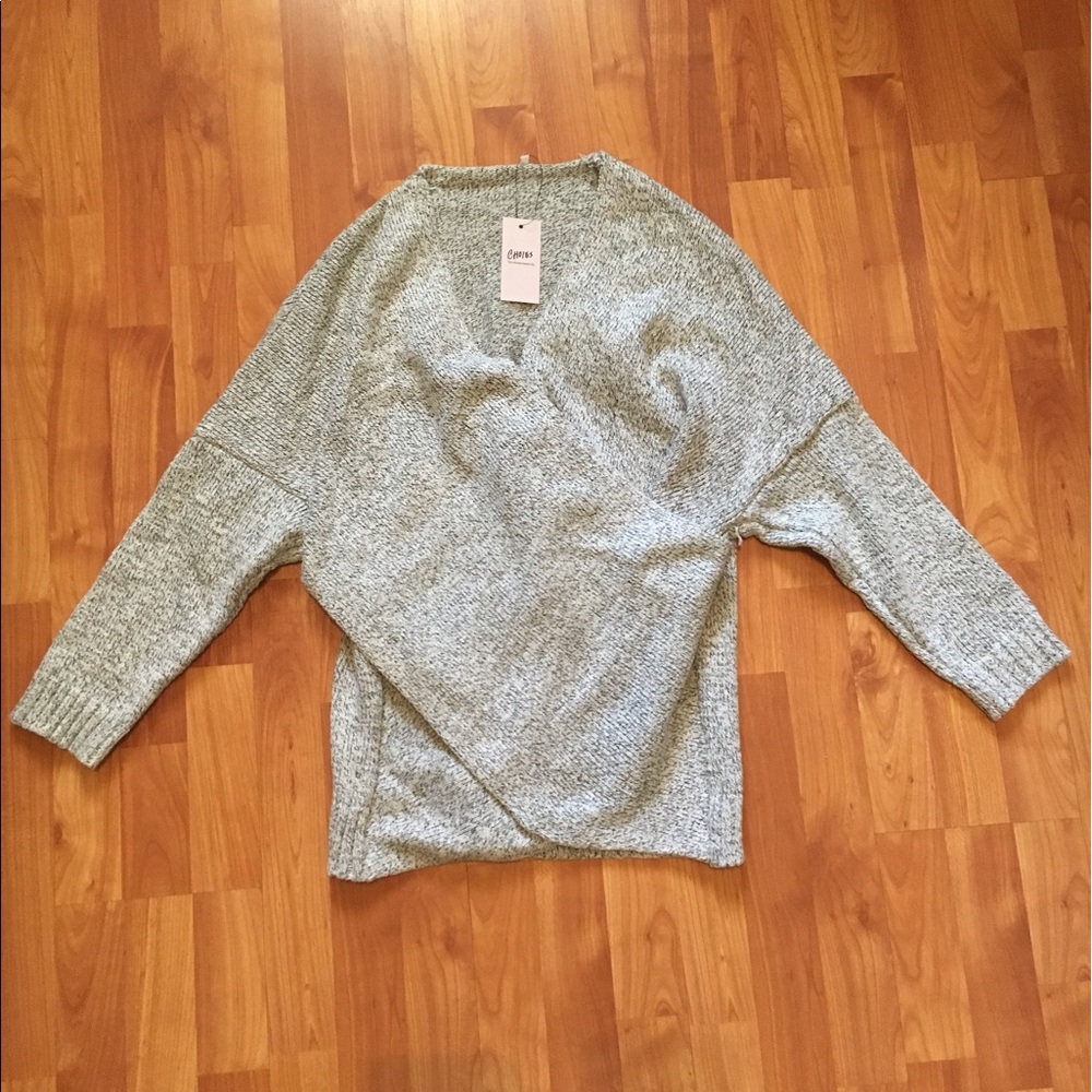 Cross Cross Loose Fit Sweater - NWT