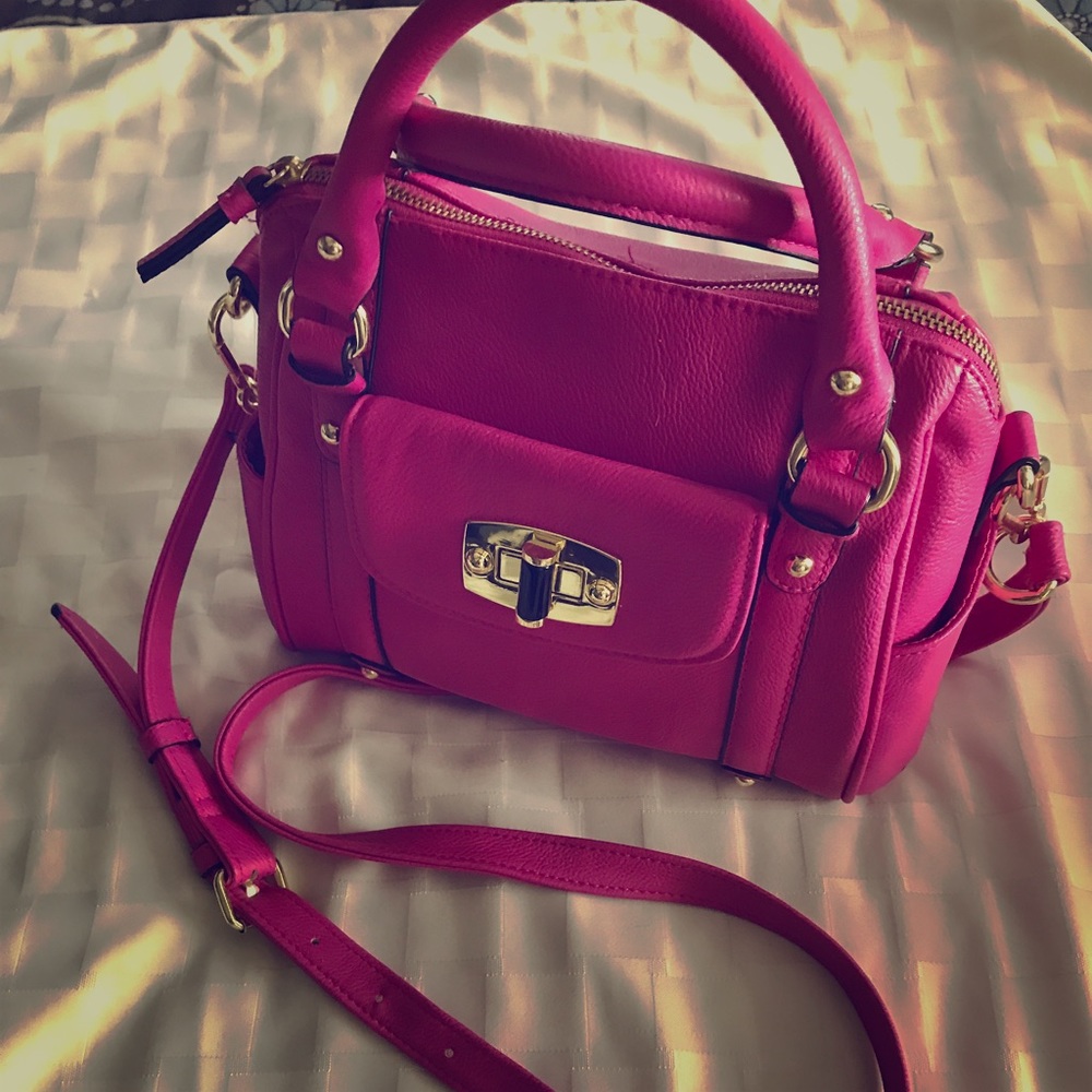 Neon Pink Handbag