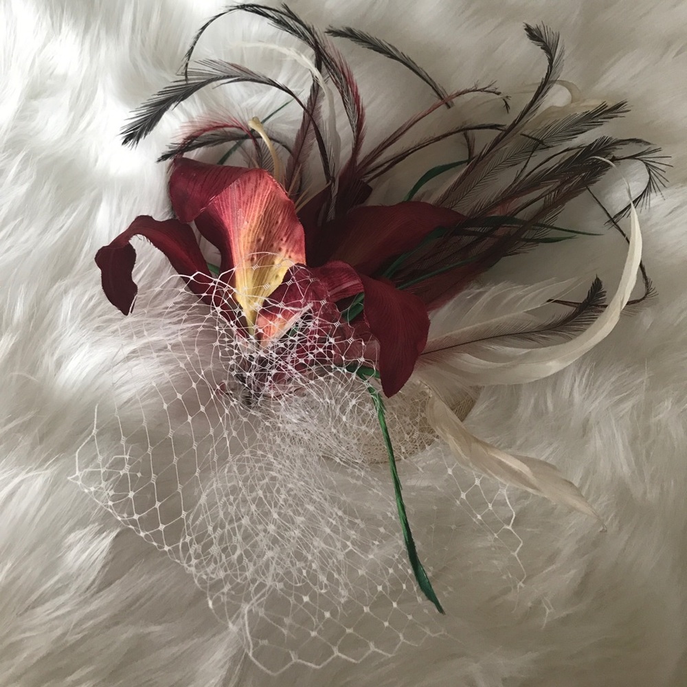 Custom Feather Fascinator