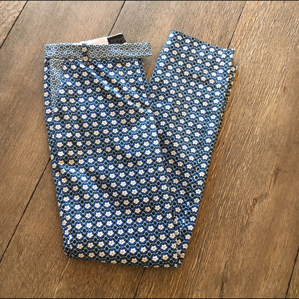 NWT TOPSHOP Skinny Cigarette Trousers