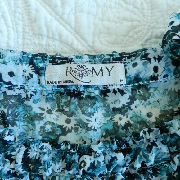 Flowy blouse by Romy in size M - Picture 4 of 4