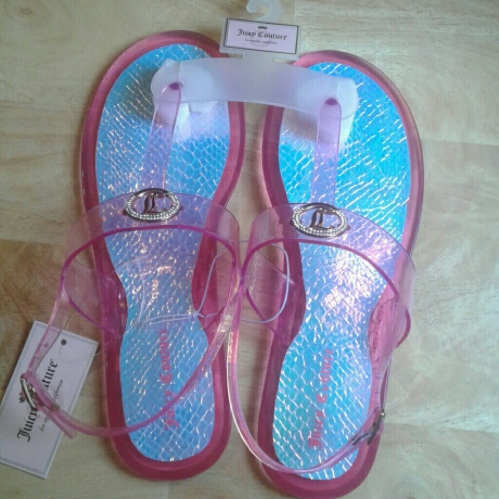 Juicy Couture flip flops