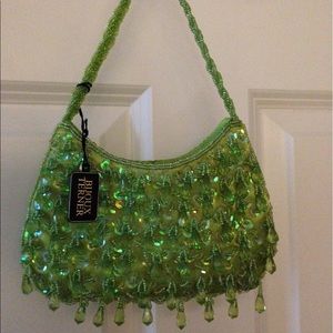 New Green Handbag Bijou Terner Collection