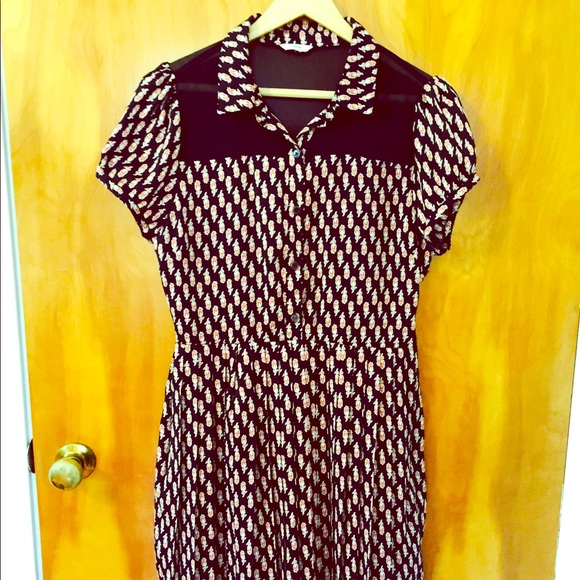 Forever 21 Rose Dress - Picture 1 of 3