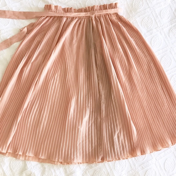 Anthro Million Pleats Plisse Midi Skirt - Picture 4 of 8
