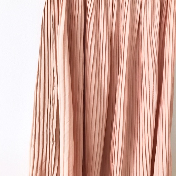 Anthro Million Pleats Plisse Midi Skirt - Picture 5 of 8