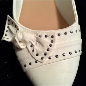 Brand New White Flats