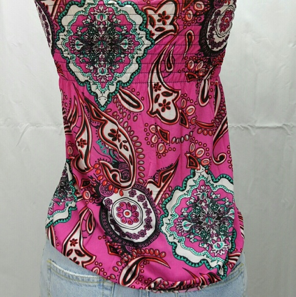 🆕Summer Top Beach Party Boho Casual, Strapless - Picture 4 of 4