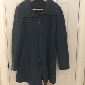Guess Teal Mid length coat