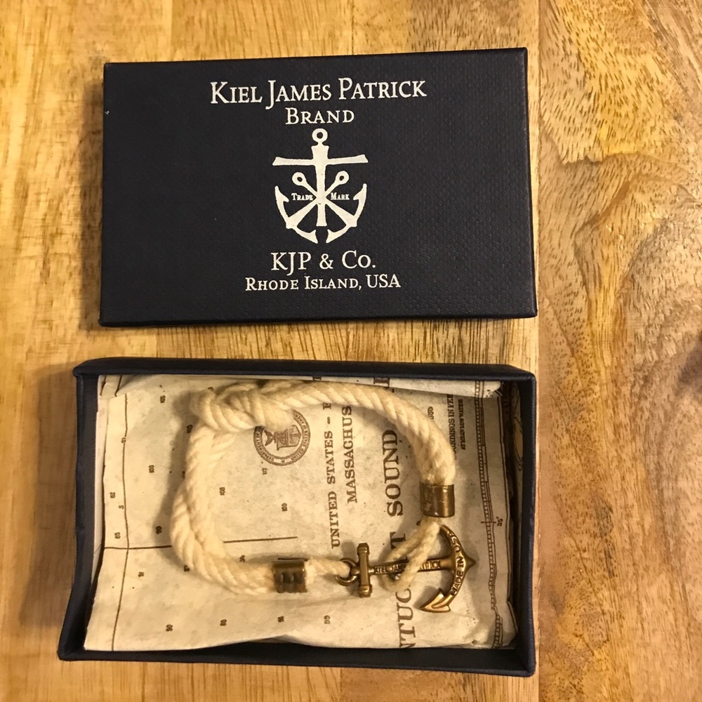 Kiel James Patrick Anchor Bracelet