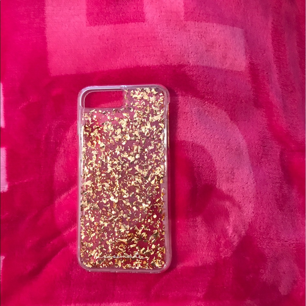iPhone 7 plus Case Mate Rose Gold Karat Case