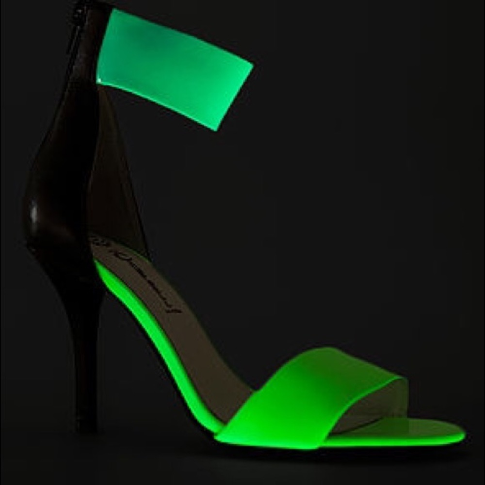 Glow in the Dark jeffrey Campbell Inaba Heels