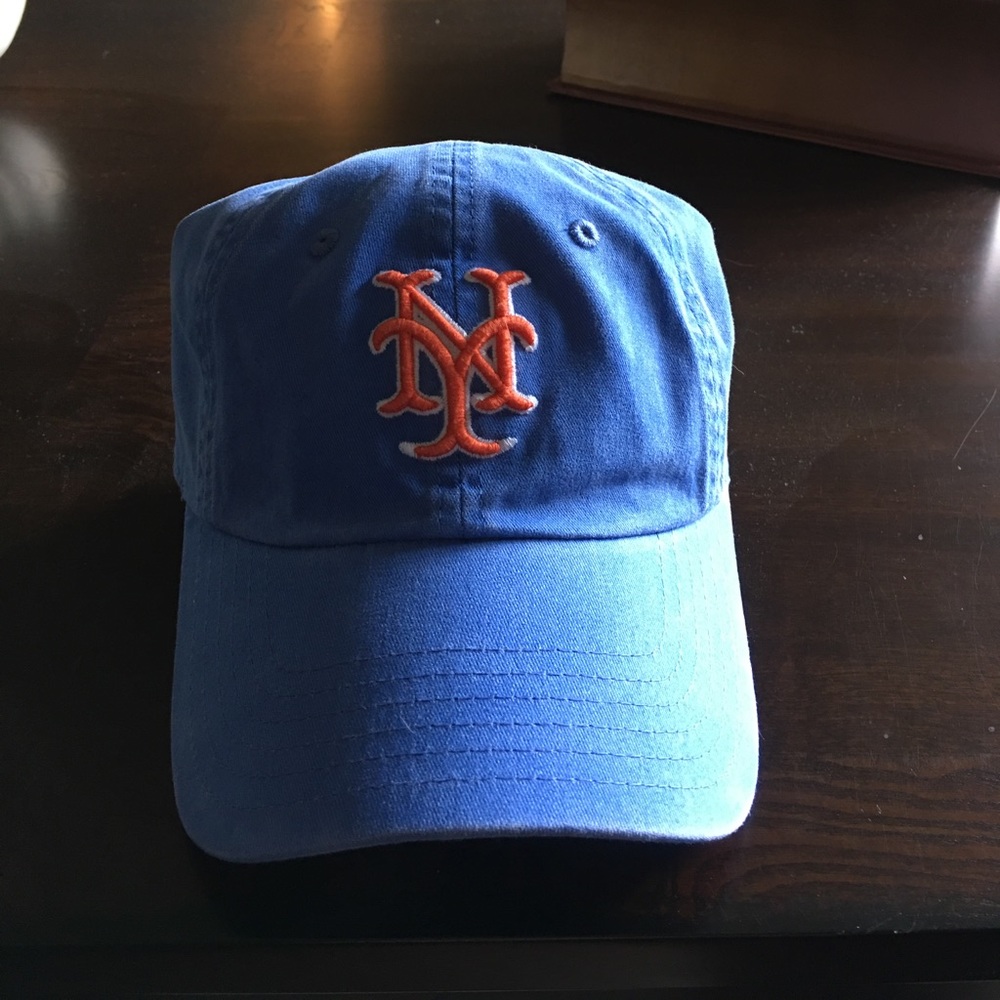 Blue New York Mets baseball hat
