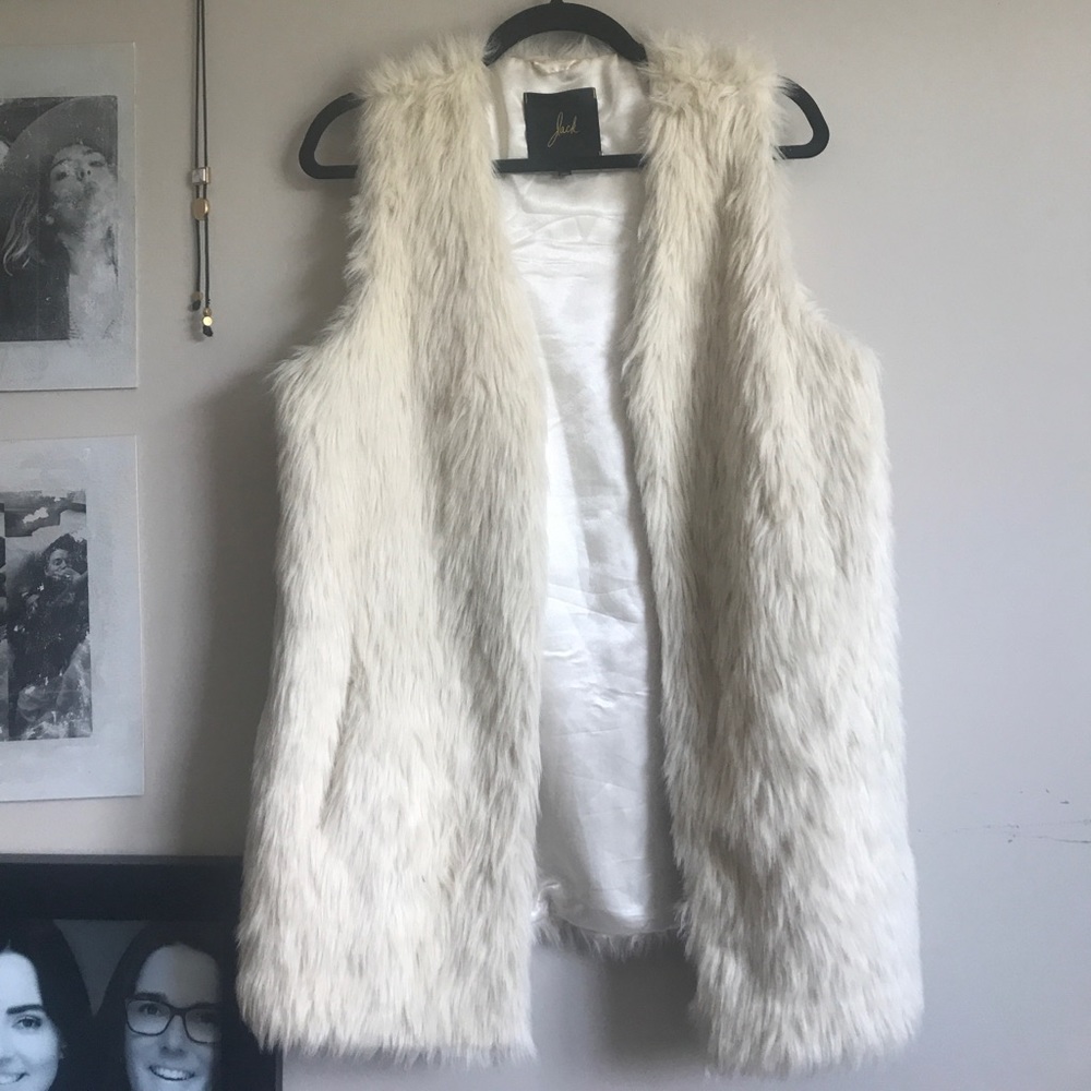 Jack furry vest