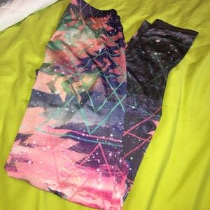Aztec Galaxy Leggings