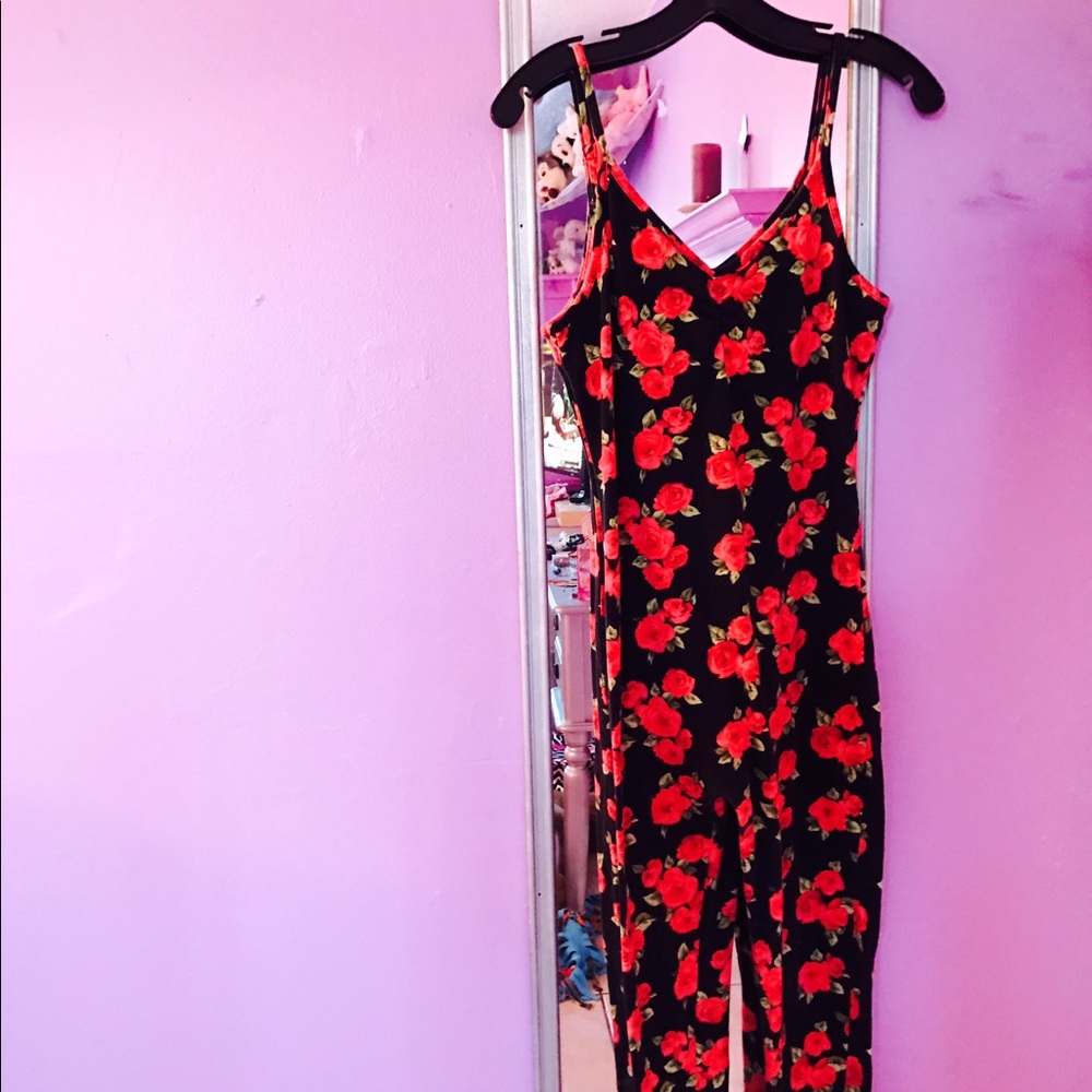 Floral Cami Jumpsuit