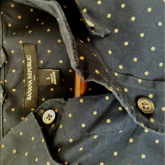 Banana Republic Large Men's Dress Shirt - Picture 2 of 2