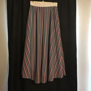 LULAROE Maxi Lucy Skirt