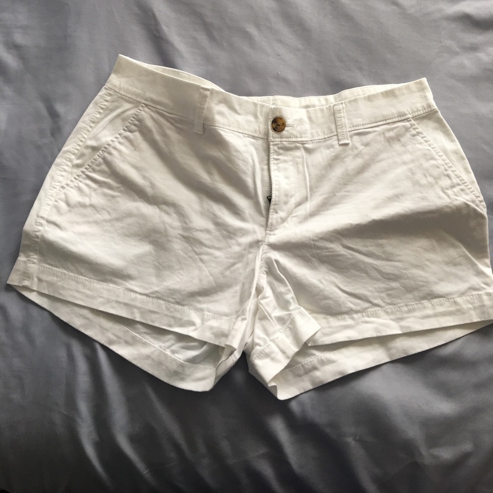 White shorts