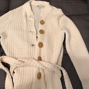 Banana republic tie sweater