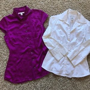 Banana Republic Button Up dress Shirts (Lot of 3)