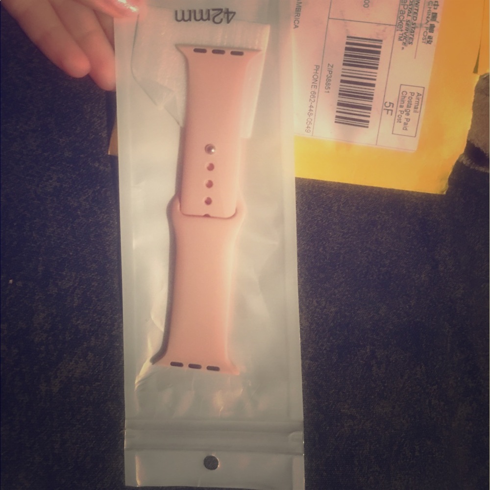 42MM sand pink sports band