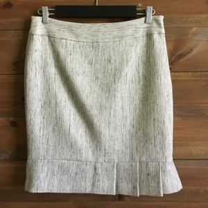 Limited fully lined tweed pencil skirt