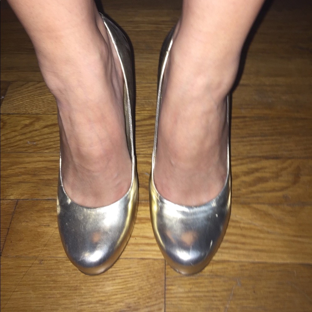 BCBGirls Gold Heels