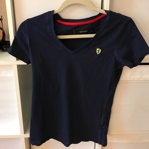 Women's Ferrari V-Neck tee