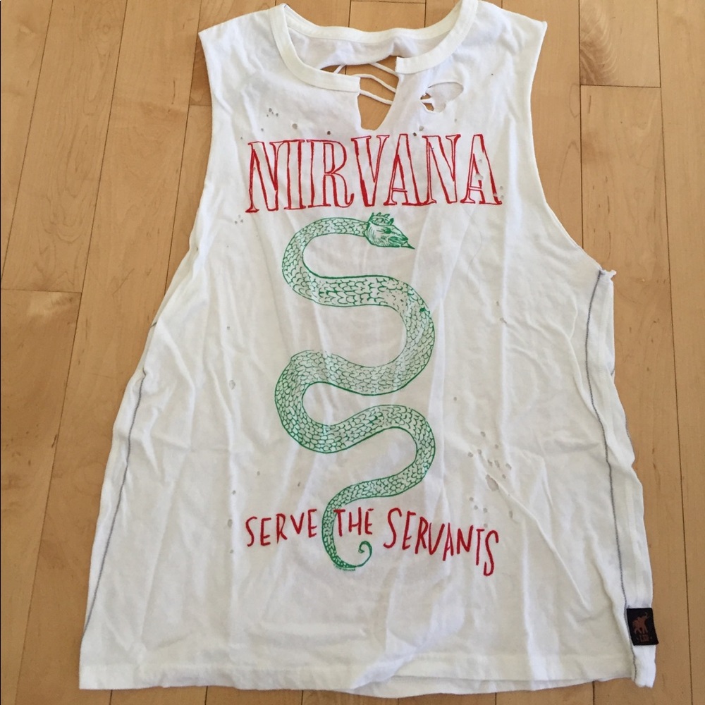 Ripped Graphic Tank