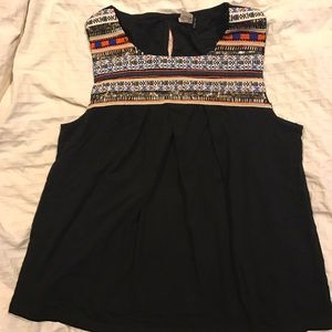 Anthropologie Festive Tank