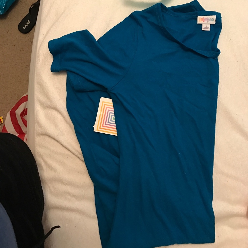 Small solid blue Julia. Brand new with tags.