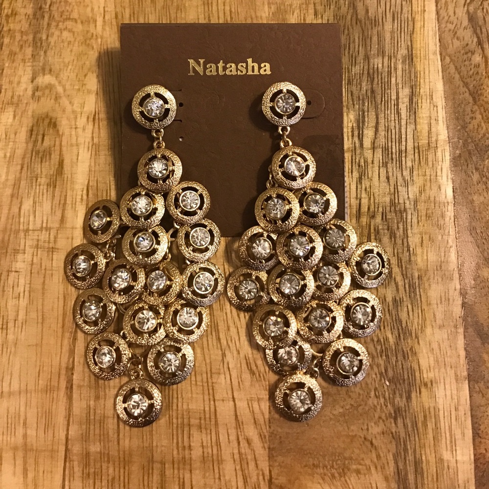 SALE 🔥Natasha Gold Statement Earrings