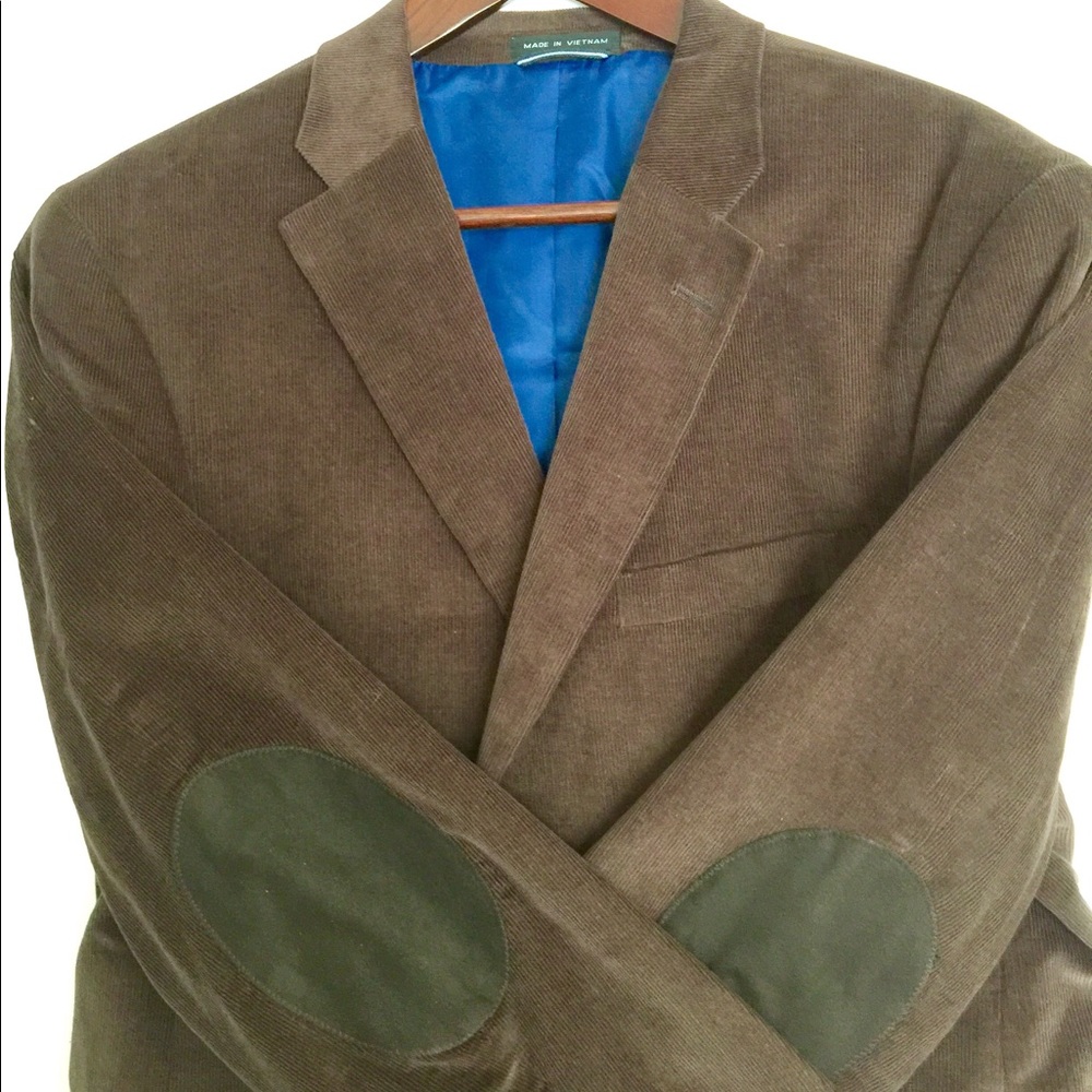 Tommy Hilfiger 40R Men's Cordorouy Blazer