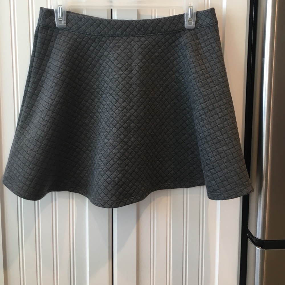 Forever 21 Grey Skater Skirt